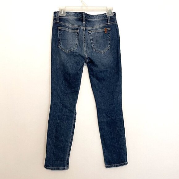 JOE'S JEANS JOES JEANS Keagan Skinny Ankle Distressed Jeans Dark Wash Ripped 25 - Picture 9 of 15